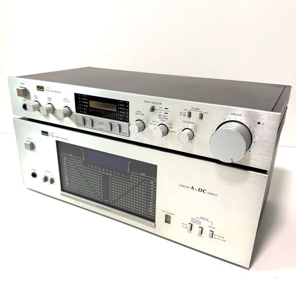 SANSUI サンスイ パワーアンプ プリアンプ C-77 B-77 現状品