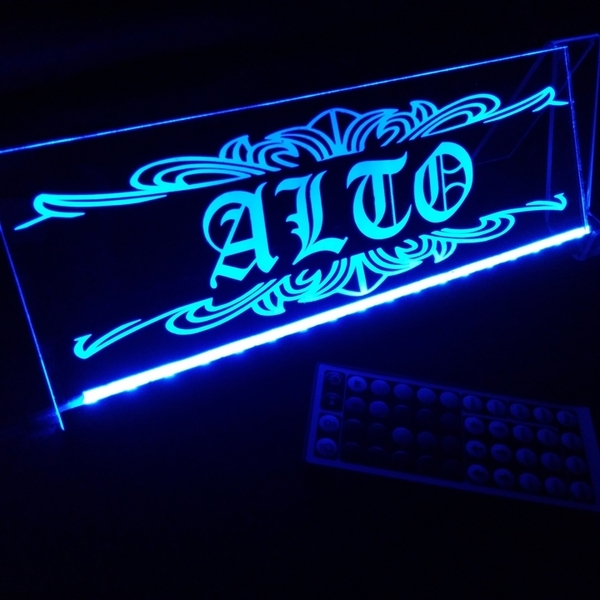 アルトワークス③ フルカラーLED プレート スズキ HA11S HA12S HA12V4S HA24V HA25S HA25V HA36S HA36V HA37S HA97S HA22S HA23S HA23V HA2