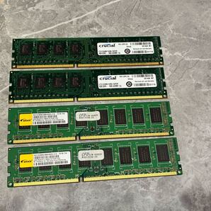 crucial 4GB DDR3 1600UDIMM 1.5v CFD製 2GB PC3-10600U 計4枚 デスクトップパソコン用メモリ PC