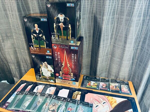 一番くじ ワンピース The Throne of Power 五老星 フィギュア A賞 B賞 E賞 ラストワン賞 虚の玉座 ONE PIECE 他 計23点