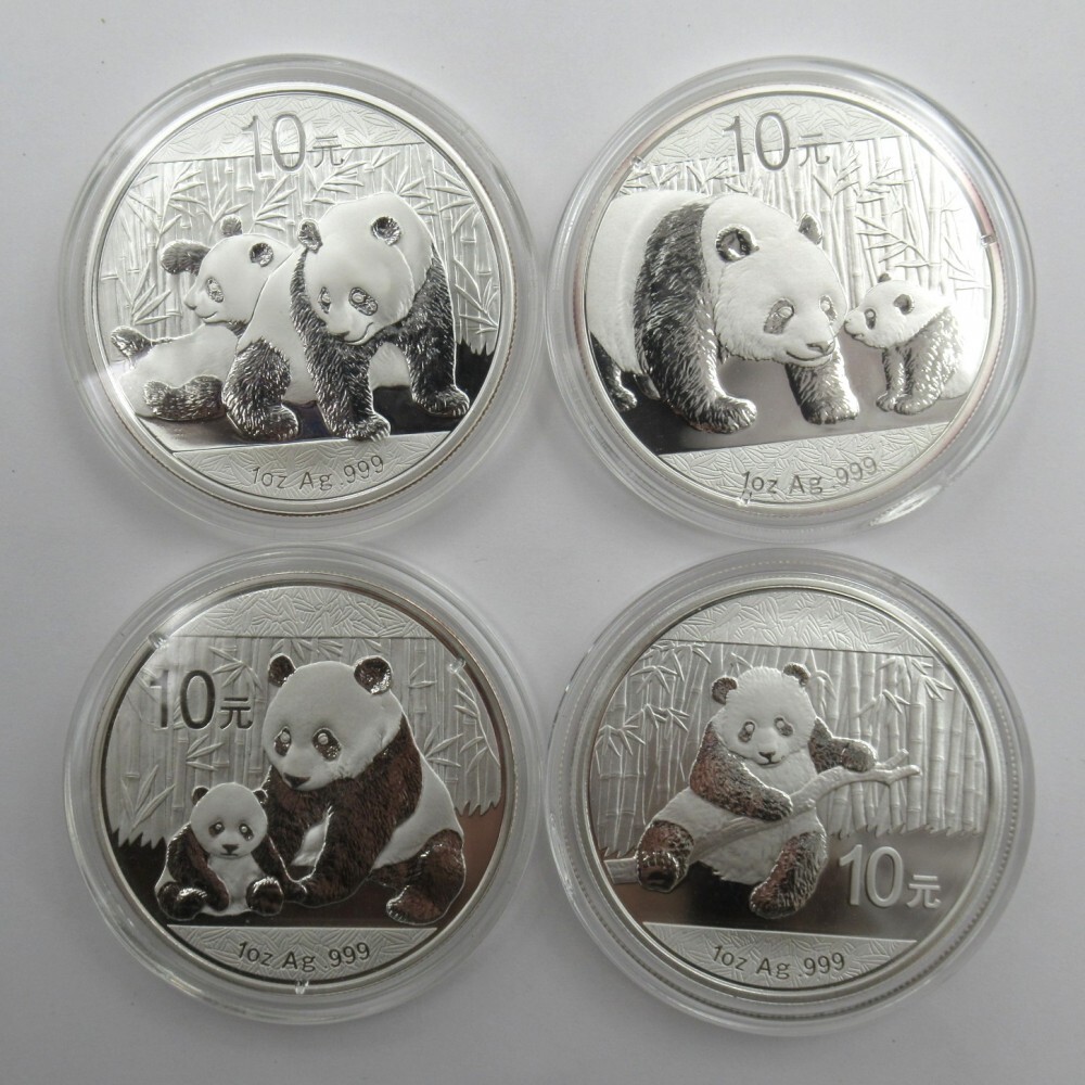 2025年最新】Yahoo!オークション -パンダ銀貨 10元(貨幣)の中古