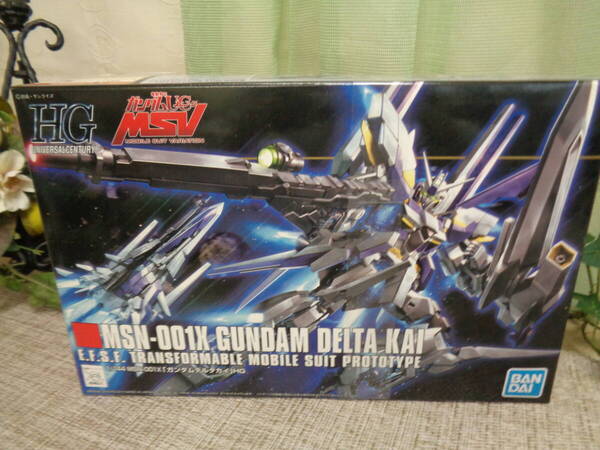BANDAI プラモデル MSN-001X GUNDAM DELTA KAI HG1/144 148 未開封品