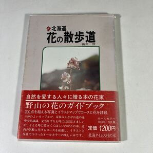 送料込 北海道 花の散歩道 梅沢俊 著 帯付