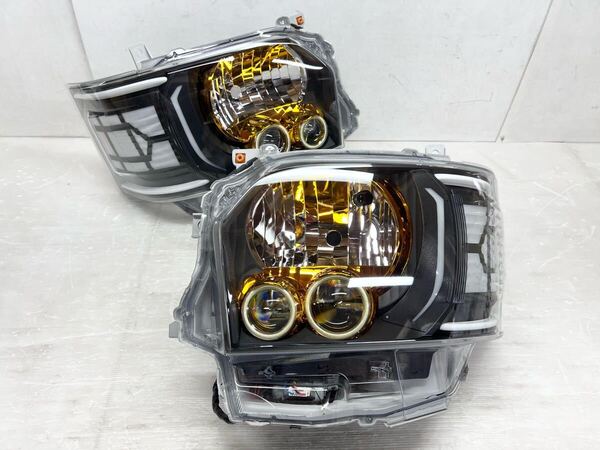 ★加工品 送料込★即決 ハイエース 200系 4型/5型/6型/7型 後期 純正 LED 右 ヘッドライト ランプ KOITO 26-137 A3 トヨタ 送料無料 8509