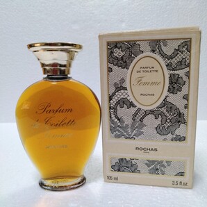 ロシャス ファム パルファムドゥトワレ 105ml ROCHAS Femme PARFUM DE TOILETTE 未使用に近い 箱にダメージあります 送料無料