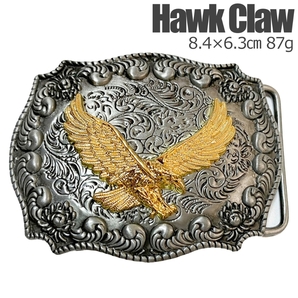 ◆新品/送料無料◆ ベルトバックル のみ メンズ レディース カジュアル アメリカン ビンテージ 鷹 爪 銀シルバー