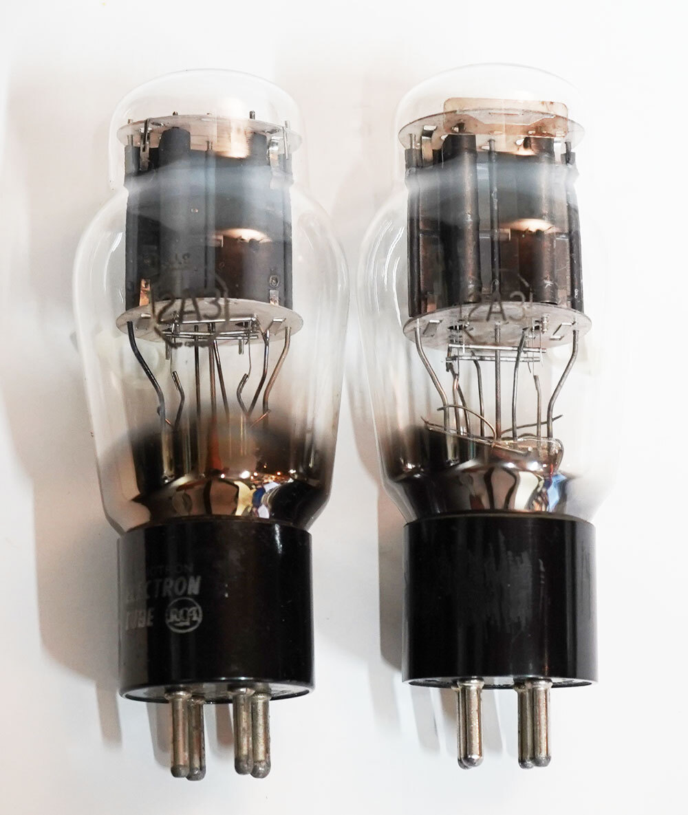 RCA 2A3真空管 中古品 2本 Yahoo!オークション -「rca 2a3」(家電、AV、カメラ) の落札相場