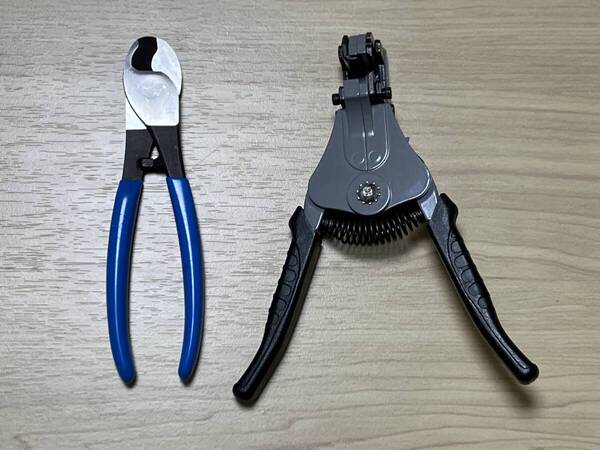 ★ホーザン HOZAN DK-UK工具セット ケーブルカッター(N-18)、ワイヤーストリッパー(P-90-C)【開封した新品】送料込み★