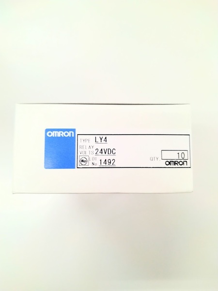 正規代理店購入 オムロン バイパワーリレー LY4 DC24V 10個