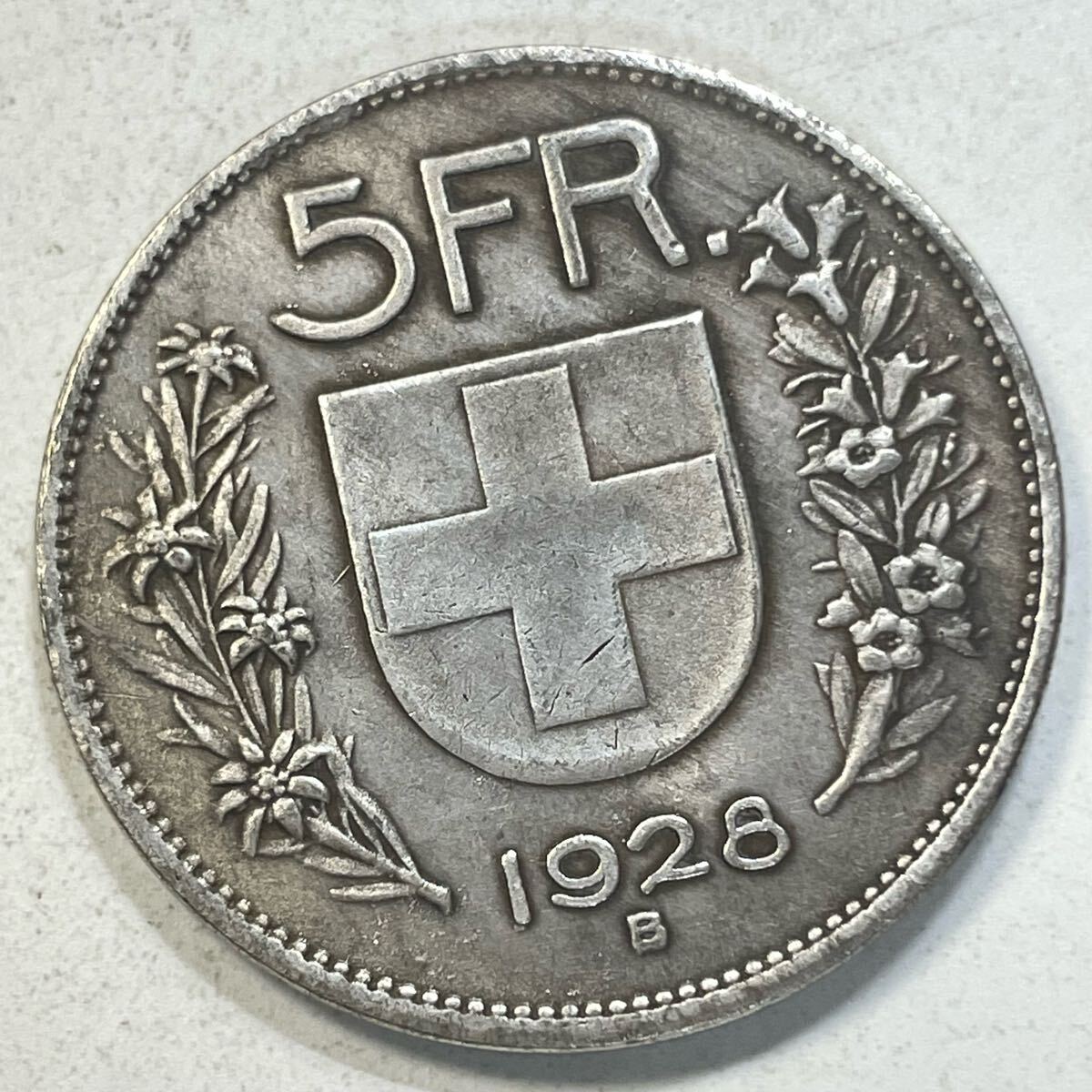 【美品】1968 スウェーデン 5FR コイン ヘルヴェティカ Yahoo!オークション -「スイス 銀貨 5フラン」(硬貨) (貨幣)の