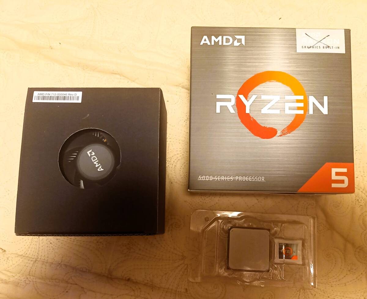 AMD Ryzen 5 5500 R5 Socket AM4 Zen 3 Processor with Wraith