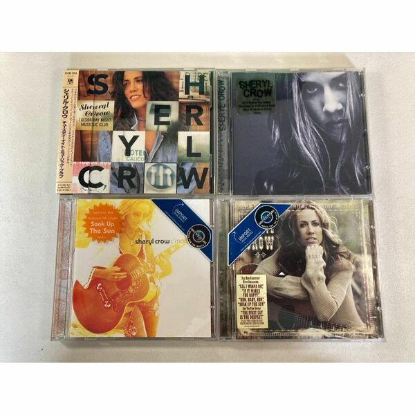 【W8613】 シェリル・クロウ CD アルバム 4枚セット●Tuesday Night Music Club●C'mon C'mon●The Very Best of Sheryl Crow