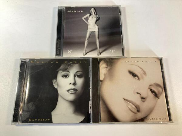 【W9913】マライア・キャリー CD アルバム 輸入盤 3枚セット●Mariah Carey●Music Box●Daydream●#1's