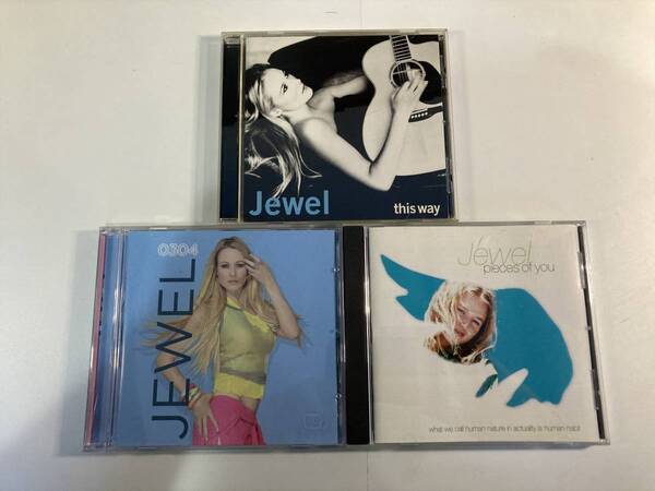 【W8203】ジュエル CD アルバム 3枚セット●Jewel●This Way●0304●Pieces of You