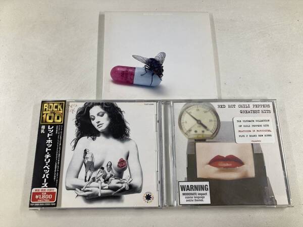 【W0108】レッド・ホット・チリ・ペッパーズ CD アルバム 3枚セット●Red Hot Chili Peppers●I'm With You●Mother's Milk●Greatest Hits