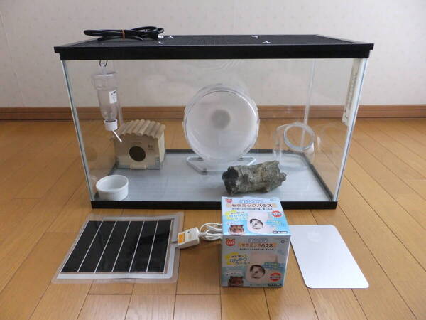 【送料無料】ハムスター飼育セット① ゴールデンハムスター・キンクマ専用 防寒対策完璧です!!