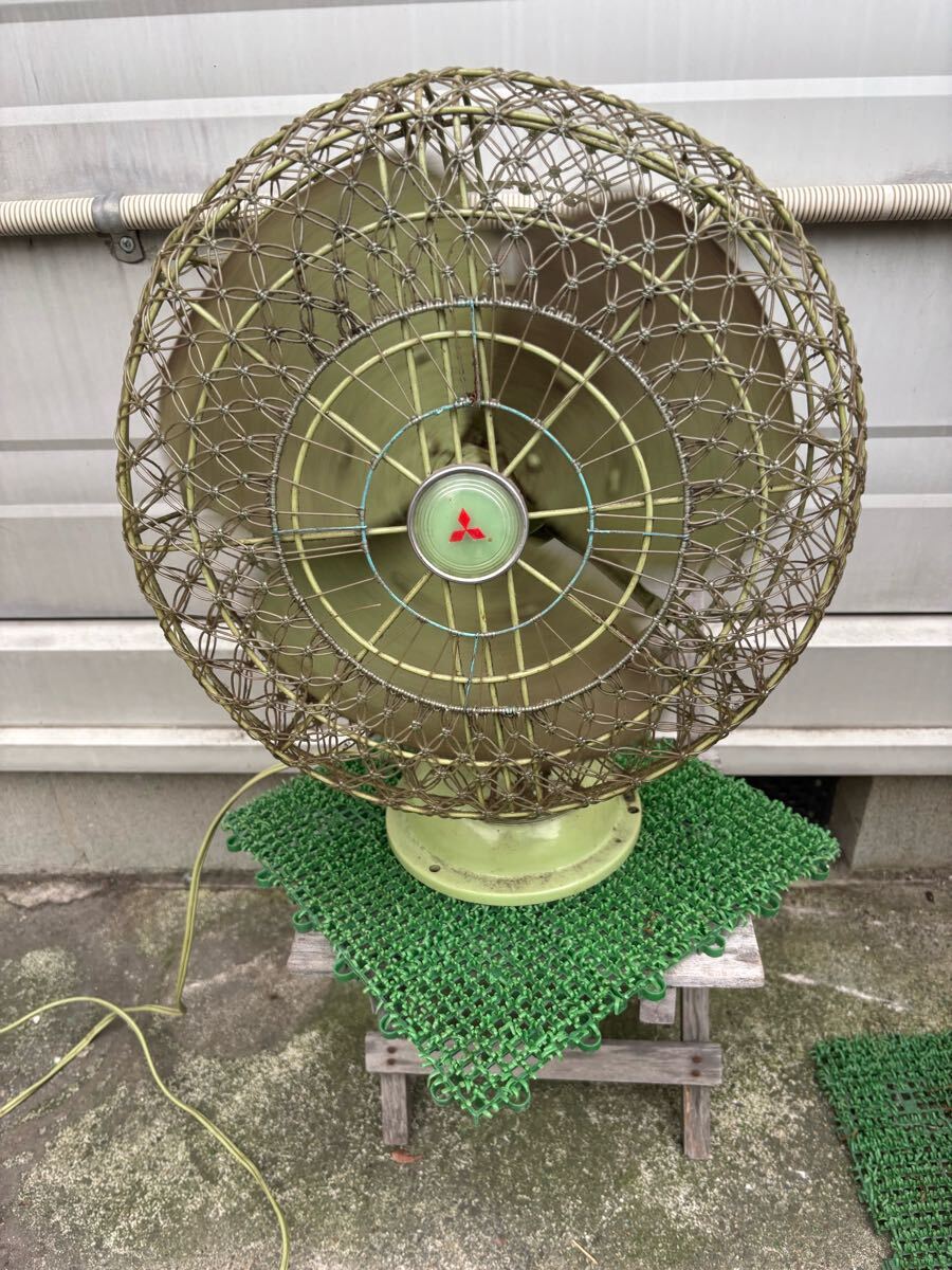 扇風機 アンティーク 昭和レトロ 三菱 ヴィンテージ レトロ