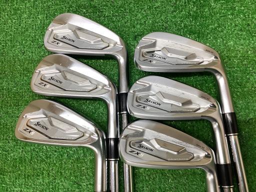 5時から漢 中古】 ダンロップ SRIXON ZX5 Mk II 6S アイアンセット IR 純正