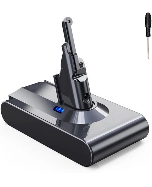 EVARY ダイソン v8バッテリー互換 sv10 6000mAh 21.6V大容量 V8全シリーズ対応 PSE認証済