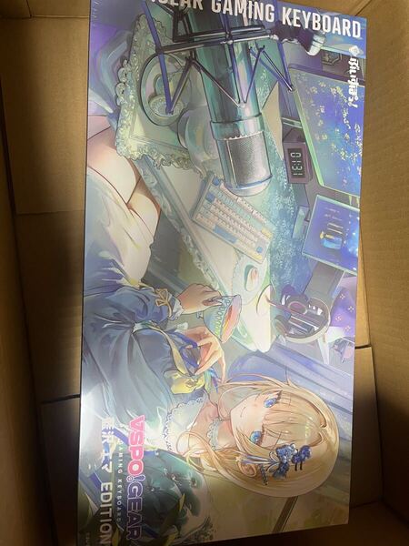 未開封 ぶいすぽっ! VSPO!GEAR ゲーミングキーボード 藍沢エマVer.