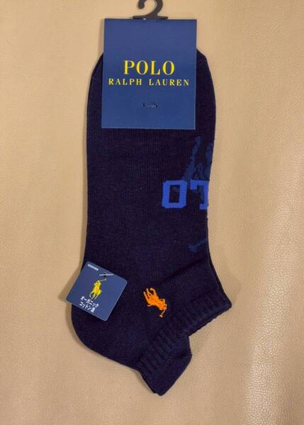 新品 未使用 タグ付き 男性 POLO RALPH LAUREN ポロラルフローレン ショート丈ソックス 送料無料