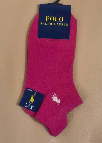 新品 未使用 タグ付き 女性 POLO RALPH LAUREN ポロ ラルフローレン ショートソックス 送料無料