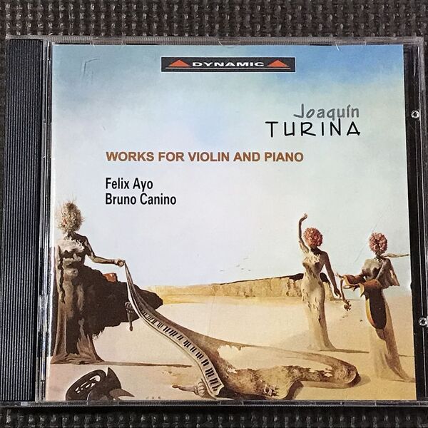 トゥリーナ Turina: Works For Violin And Piano Felix Ayo, Bruno Canino CD 8007144603915