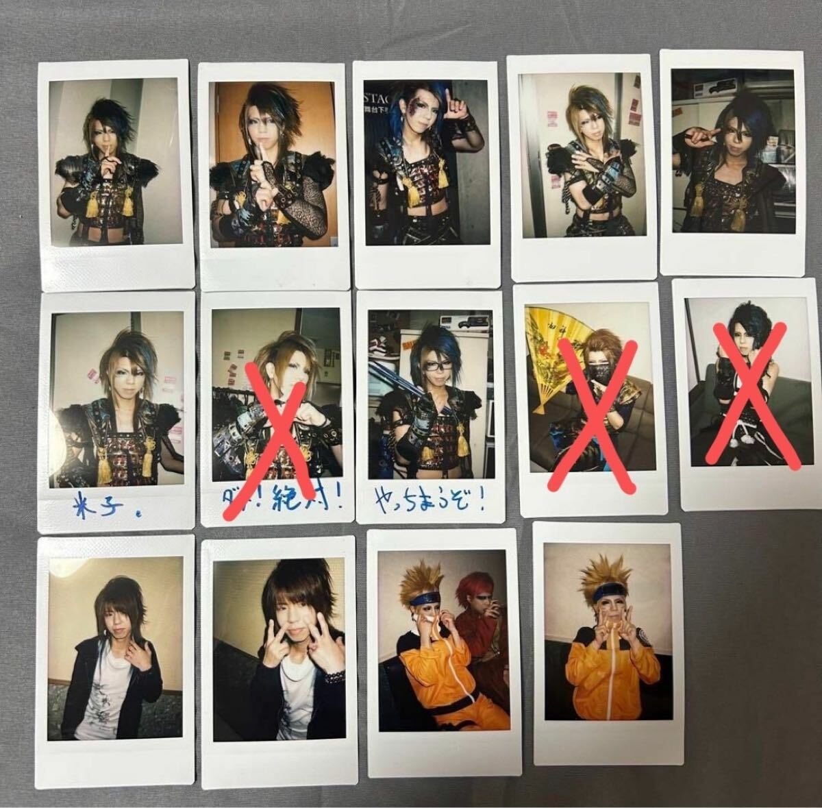 己龍 酒井参輝チェキセット 直筆サイン、コメント入り有り 己龍 酒井参輝 チェキ10枚セット - メルカリ