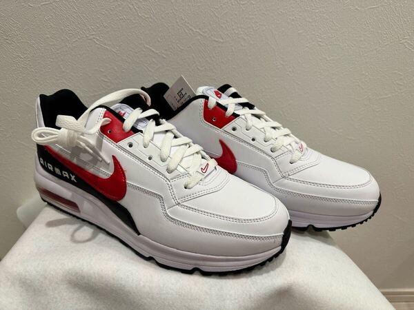 ナイキ エアマックス LTD3 メンズシューズ US11.5/29.5cm ホワイト/ブラック/レッド BV1171-100 NIKE Air Max【未使用】【送料無料】