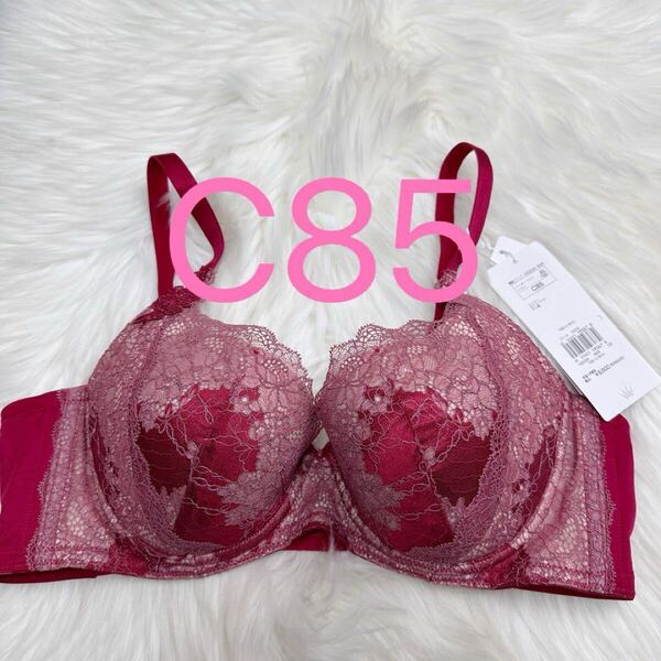 トリンプ 天使のブラ スリムライン614 ブラジャー レッド C85