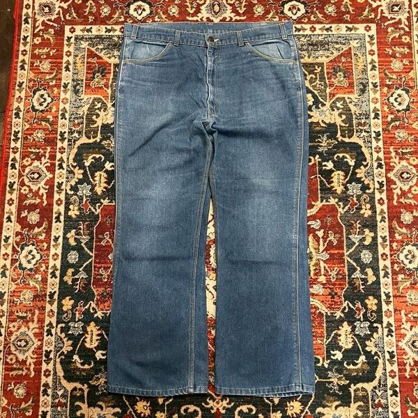 希少 70s Levi's for men リーバイス フォーメン ヴィンテージ ベルボトム デニムパンツ ワイド ブーツカット 80s 646 517 96cm W38