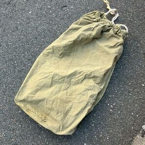 40s 米軍 実物 US ARMY ヴィンテージ バラックバッグ ランドリーバッグ アメリカ軍 ミリタリー 30s カバン 大戦 ガーゼタグ ダッフルバッグ