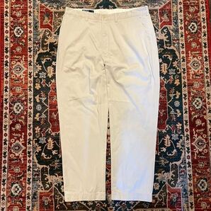 00s Ralph Lauren ポロチノ チノパンツ POLO ラルフローレン ヴィンテージ W36 L30 W96cm コットン ワークパンツ スラックス ドレス 90s