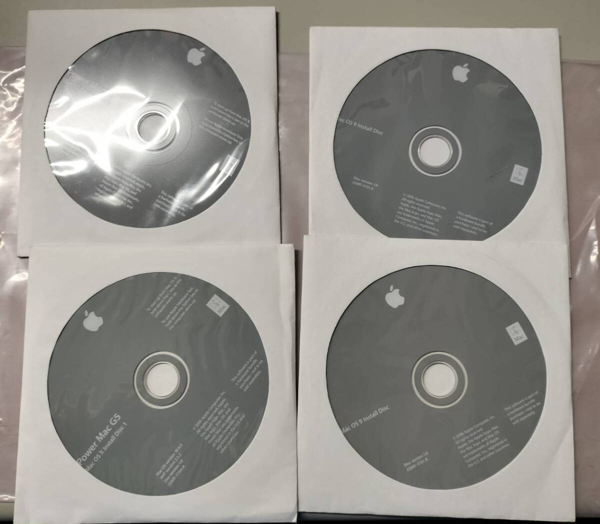 Mac OS 9.1 M8081J/A OSディスクのみ Mac OS X 10.3 (Panther) - 2Z691-4633-A - 2Z691-4586-A