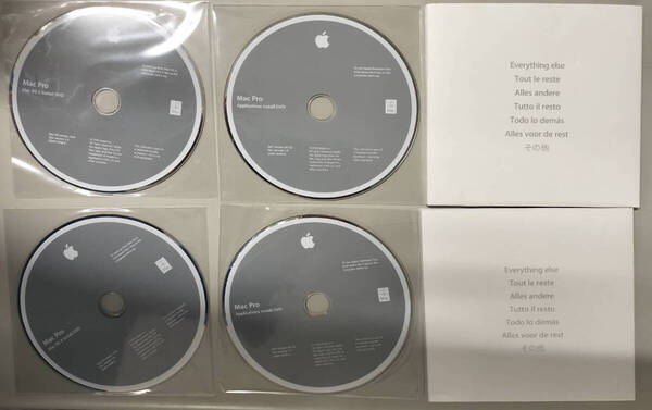 ☆Mac Pro リカバリーディスク Mac OS version 10.6 2セット☆