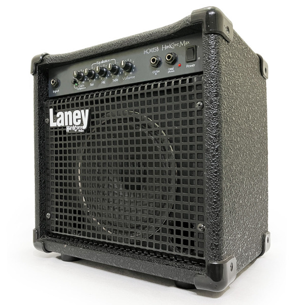 レイニー ハードコア マックス ベースアンプ LANEY HCM15B HARD CORE MAX 完動品 低音 コンプレッサー 小型 ゲイン イコライザー 高音質