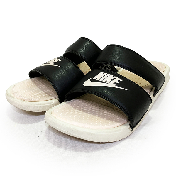 ナイキ ベナッシ デュオ ブラック ベージュ 28.0cm NIKE BENASSI DUO 正規品 819717-004 シャワー サンダル スリッパ スポーツ クッション