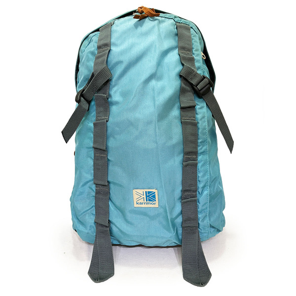 カリマー ナイロン デイパック サックスブルー KARRIMOR DAYPACK 正規品 本物 美品 バックパック リュック カジュアル タウンユース 旅行