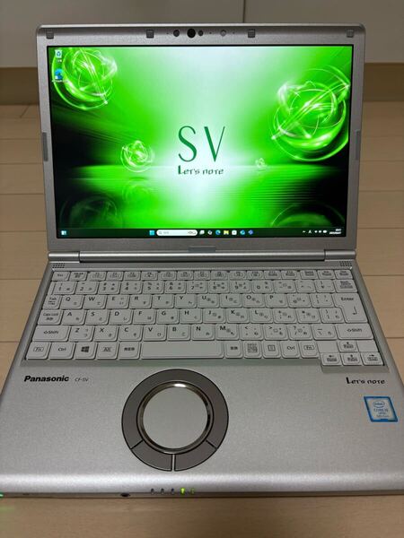 【美品/累積1430時間】Panasonic Let’s note CF-SV7 Windows11 SSD256GB メモリ8GB Core i5 パソコン ノートPC パナソニック レッツノート