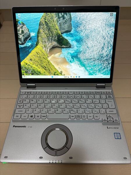 【ほぼ美品/SIMフリー】Panasonic Let’s note CF-QV8 Windows11 SSD256GB(NVMe) メモリ8GB Core i5 ノートPC パナソニック レッツノート