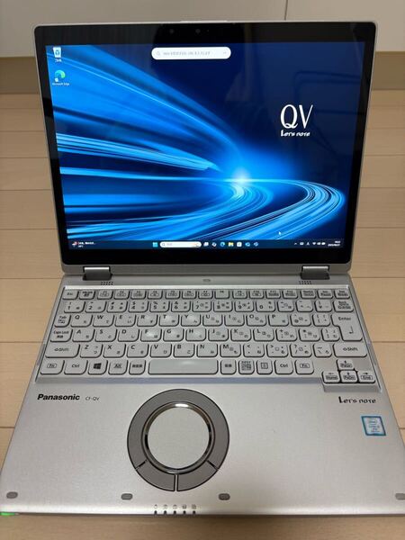 【良品/SIMフリー】Panasonic Let’s note CF-QV8 Windows11 SSD256GB メモリ8GB Core i5 パソコン ノートPC パナソニック レッツノート 2