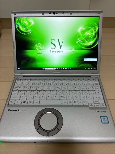 【ほぼ美品/累積2830時間】Panasonic Let’s note CF-SV7 Windows11 SSD256GB メモリ8GB Core i5 ノートPC パナソニック レッツノート