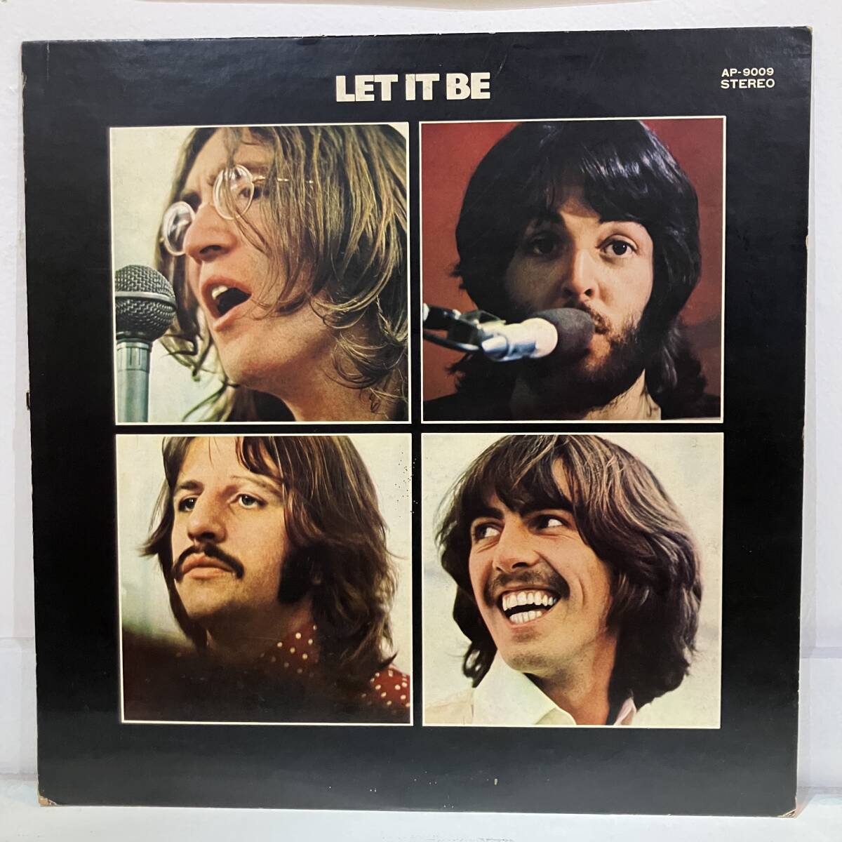 レコード 国内盤 帯付き 青盤 ビートルズ LP 2枚組 送料込み