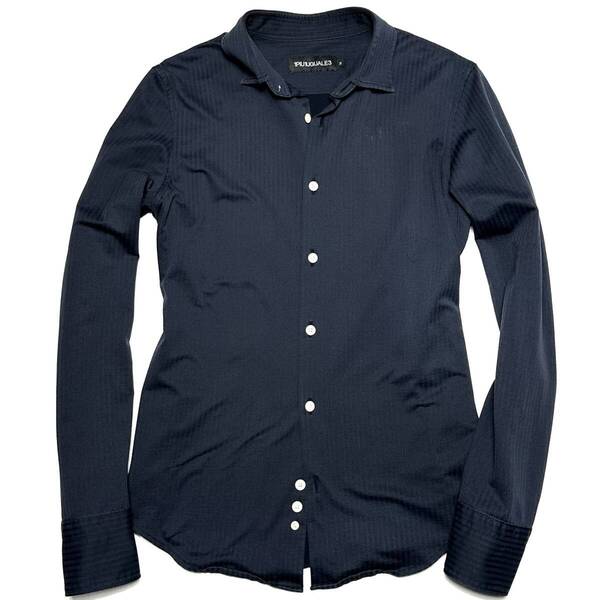 定価4.2万 1piu1uguale3 113 PLAIN STRETCH JACQUARD SHIRT Ⅳ ストレッチジャガードプレーンシャツ wjk akm ジュンハシモト