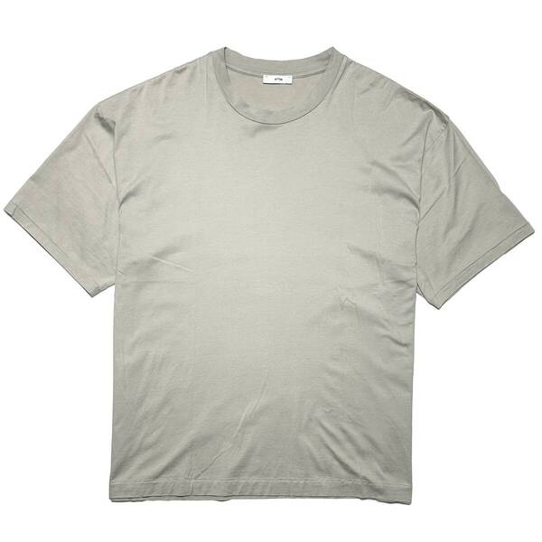 定価1.5万 ATON SUVIN COTTON 60/2 OVERSIZED T SHIRT 6 グレー オーバーサイズTシャツ stein yoke reracs