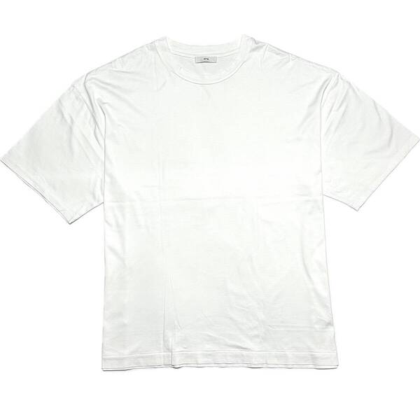定価1.5万 ATON SUVIN COTTON 60/2 OVERSIZED T SHIRT 6 ホワイト オーバーサイズTシャツ stein yoke reracs