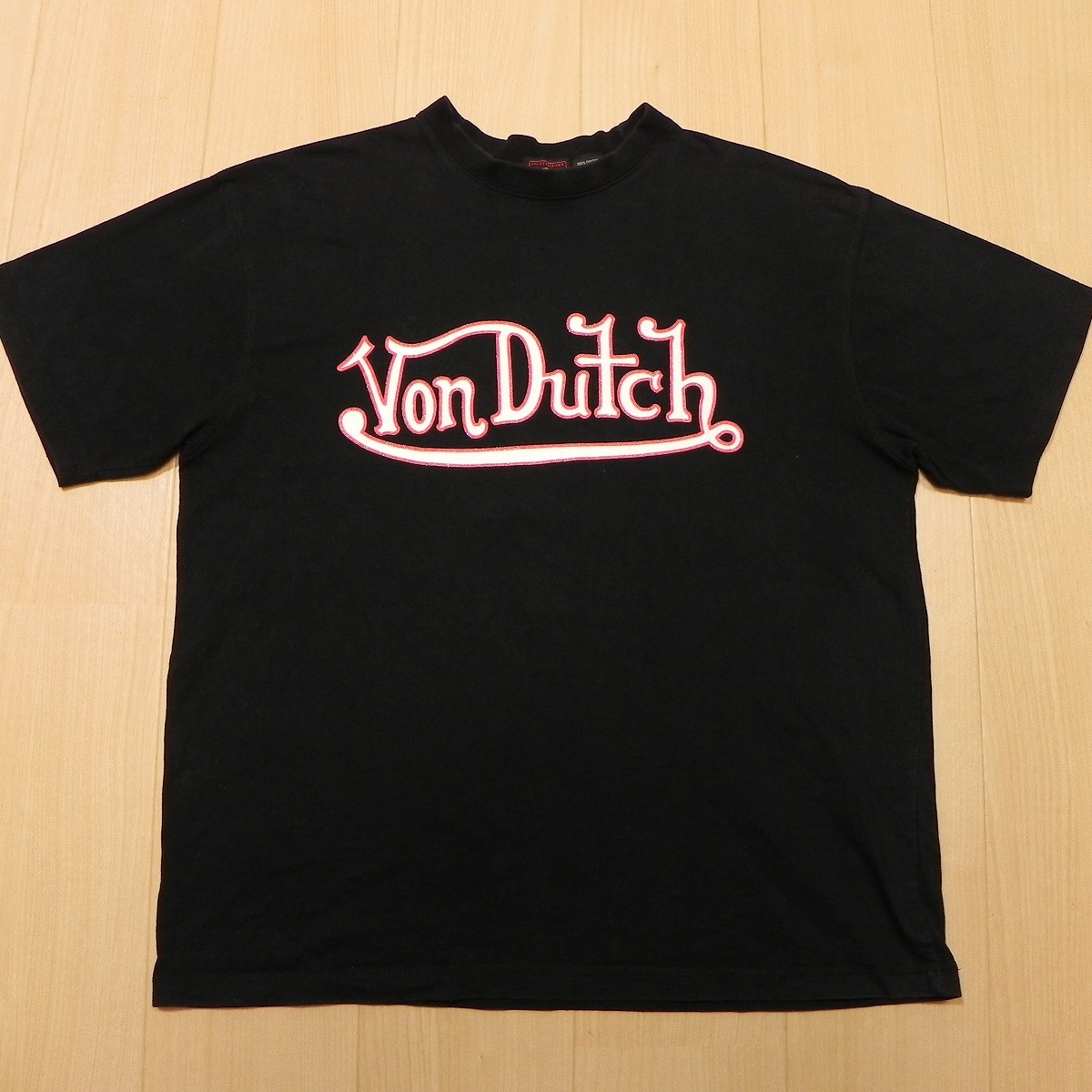 Von Dutch☆Washing Tshirt バックロゴ コットン 半袖 Tシャツ 2025年最新】Yahoo!オークション -von dutch tシャツの中古品