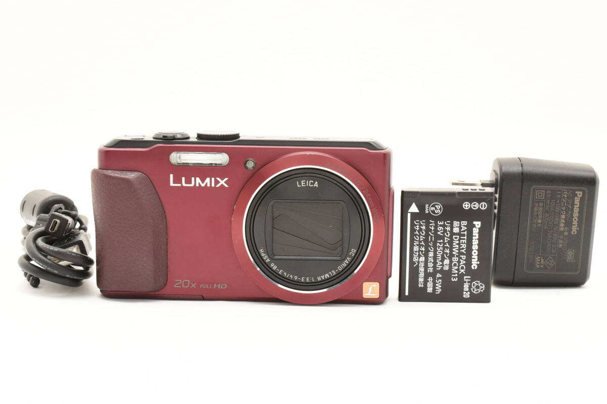 Panasonic パナソニックLUMIX DMC-TZ40 レッド・コンデジ Yahoo!オークション -「panasonic dmc-tz40」の落札相場・落札価格