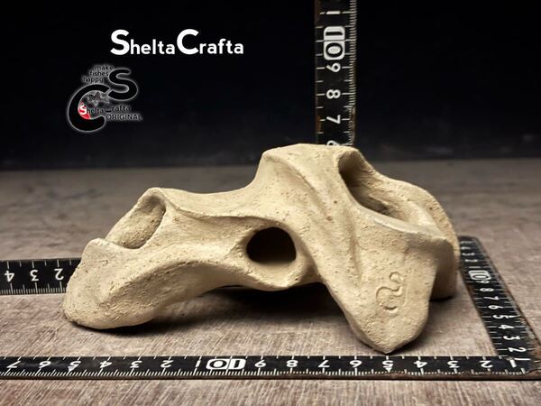 【全国送料無料】基本型TA 小型試作 SheltaCrafta Asatシェルター ワンポイント ちょい足しに アクアリウム 隠れ家 熱帯魚