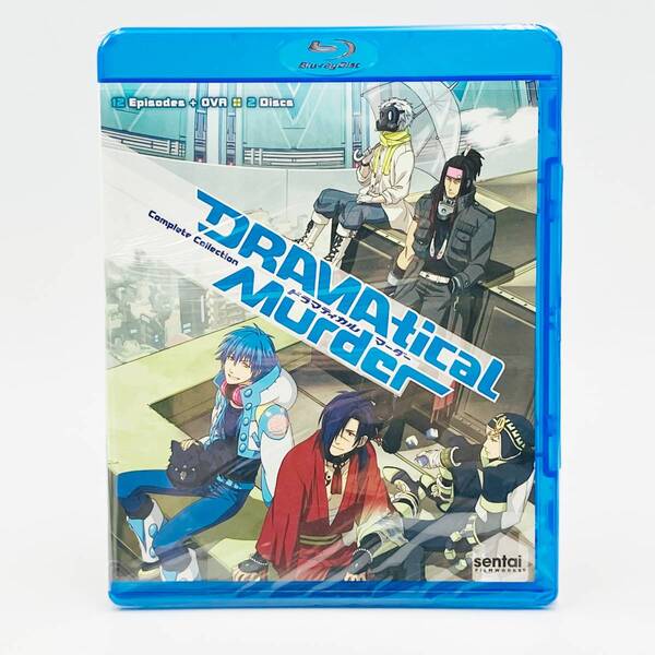 【送料込】ドラマティカル マーダー 全12話+OVA (北米版 ブルーレイ) DRAMAtical Murder blu-ray BD